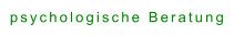 psychologische Beratung