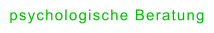 psychologische Beratung